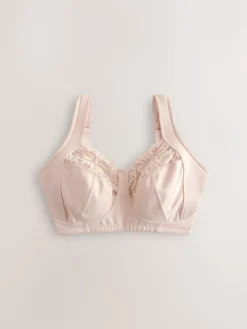 Next Light Pink F-K Ultimate Comfort Cup Padded Strap Non Pad Non Wired Bra with Side Support Discount