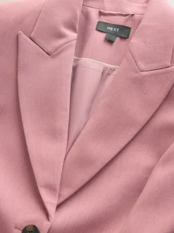 Next Light Pink Sculpting Single Breasted Blazer Online