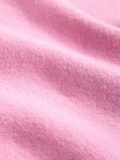 Next Supersoft High Neck Seam Detail Jumper Light Pink New