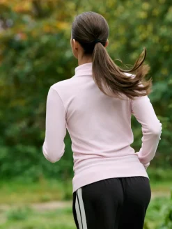 Next Thermal Soft Touch Long Sleeve High Neck Top Light Pink Outlet