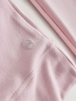 Next Thermal Soft Touch Long Sleeve High Neck Top Light Pink Outlet