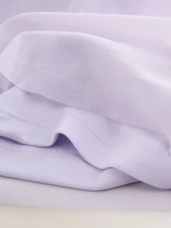 Next Lilac Purple Mesh Multiway Wedding Guest Bridesmaid Maxi Dress Outlet