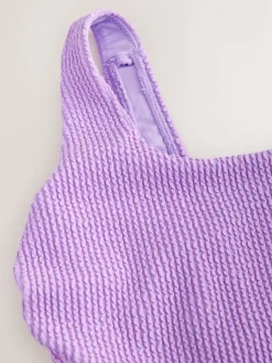 Next Lilac Purple Scoop Neck Tummy Control Swimsuit Discount
