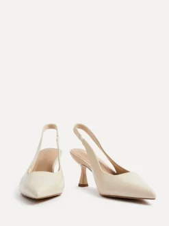 Linzi Beige Presley Stiletto Pointed Court Heels Outlet