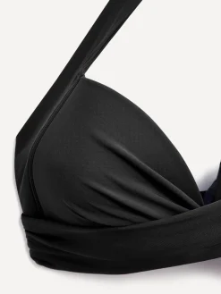 Linzi Black Amalfi Moulded Cup High Waist Bikini Set New