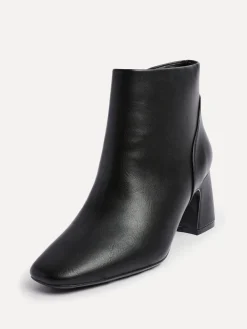 Linzi Black Cove Comfort Block Heeled Ankle Boot New