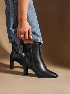 Linzi Jonas Block Heel Ankle Boots Black Online