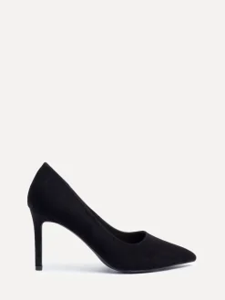 Linzi Wide Fit Martina Wide Fit Stiletto Pointed Court Shoes Black Best