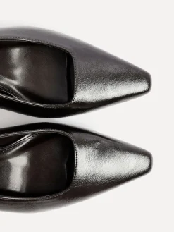 Linzi Avani Stiletto Court Heels Brown New