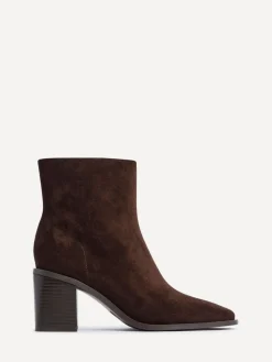 Linzi Brown Orlando Block Heeled Ankle Boots Best