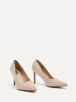 Linzi Cream Overjoyed Stiletto Pointed Court Heels Best