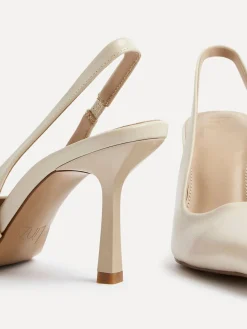 Linzi Dash Slingback Court Heels Nude Sale