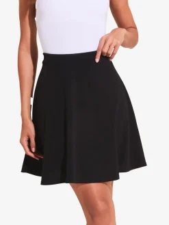 Lipsy Black Tall Skater Skirt Outlet