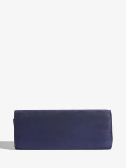 Lipsy Navy Floral Trim Clutch Bag Outlet