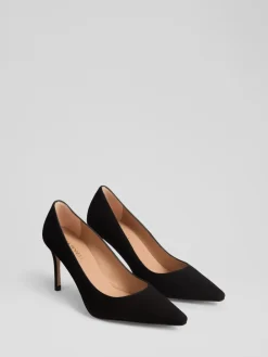 LK Bennett Black New Floret Signature Courts Outlet