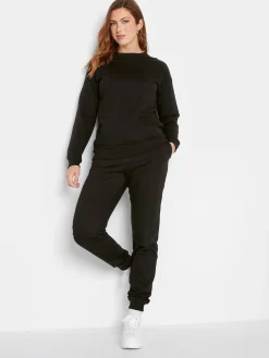 Long Tall Sally Black 2 Pack Basic Joggers Outlet