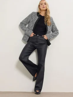 Long Tall Sally Black Boucle Jacket Clearance