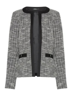 Long Tall Sally Black Boucle Jacket Clearance