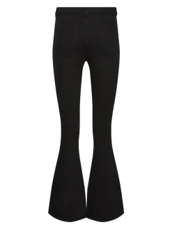 Long Tall Sally Black Denim Flared Jeans Outlet