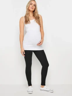 Long Tall Sally Black Maternity Premium Leggings Sale