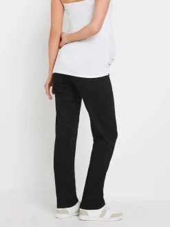 Long Tall Sally Black Maternity Lift & Shape Slim Leg Jeans Online