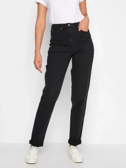 Long Tall Sally Black Mom UNA Stretch Jeans Online