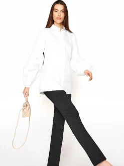 Long Tall Sally Black Stretch Bootcut Trousers Hot