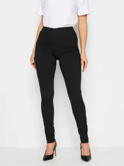 Long Tall Sally Black Stretch Skinny Trousers New