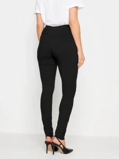 Long Tall Sally Black Stretch Skinny Trousers New