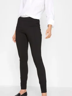 Long Tall Sally Black Stretch Skinny Trousers New