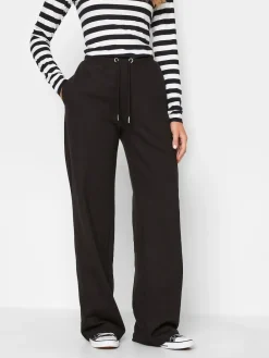 Long Tall Sally Black Wide Leg Joggers 2 Pack Online