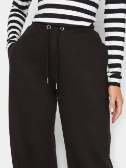 Long Tall Sally Black Wide Leg Joggers 2 Pack Online
