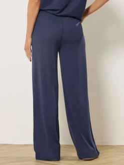 Long Tall Sally Premium Wide Leg Joggers Blue Best