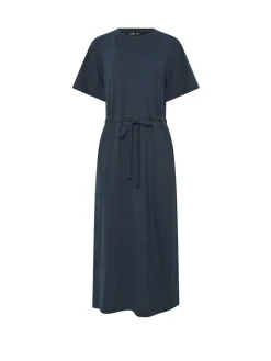 Long Tall Sally Blue Raglan Sleeve Tie Waist Maxi Dress Clearance