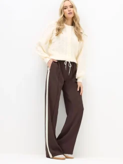 Long Tall Sally Wide Leg Trousers Brown Sale