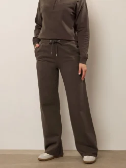 Long Tall Sally Wide Fit Wide Leg Joggers Brown