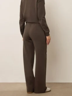 Long Tall Sally Wide Fit Wide Leg Joggers Brown