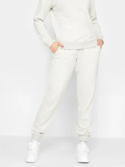 Long Tall Sally Grey Basic Cuffed Joggers Online