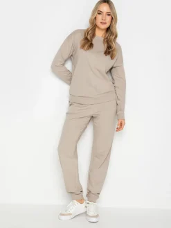 Long Tall Sally Natural Cuffed Joggers Best