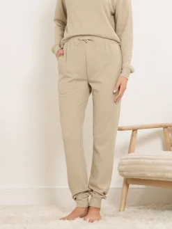 Long Tall Sally Natural Marl Cuff Lounge Joggers Discount