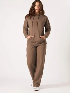 Long Tall Sally Wide Fit Wide Leg Joggers Natural Sale