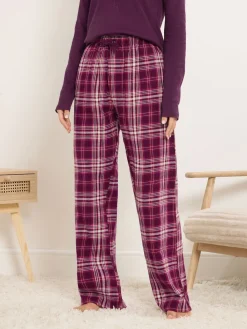 Long Tall Sally Check Pyjamas Red Clearance