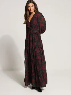 Long Tall Sally Red Floral Print Maxi Dress
