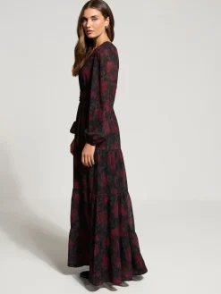 Long Tall Sally Red Floral Print Maxi Dress