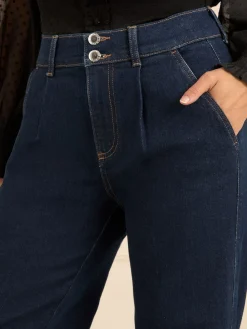 Love & Roses Rinse Blue Tailored Jeans New