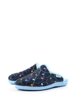 Lunar Blue Impulse Mule Slippers Online
