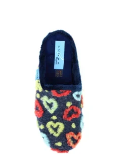 Lunar Mule Slippers Blue Hot