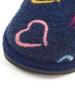 Lunar Slippers Blue New