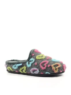 Lunar Mule Slippers Grey