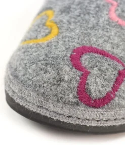 Lunar Mule Slippers Grey Sale